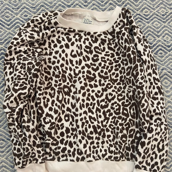 J. Crew Tops - J. Crew Leopard Top